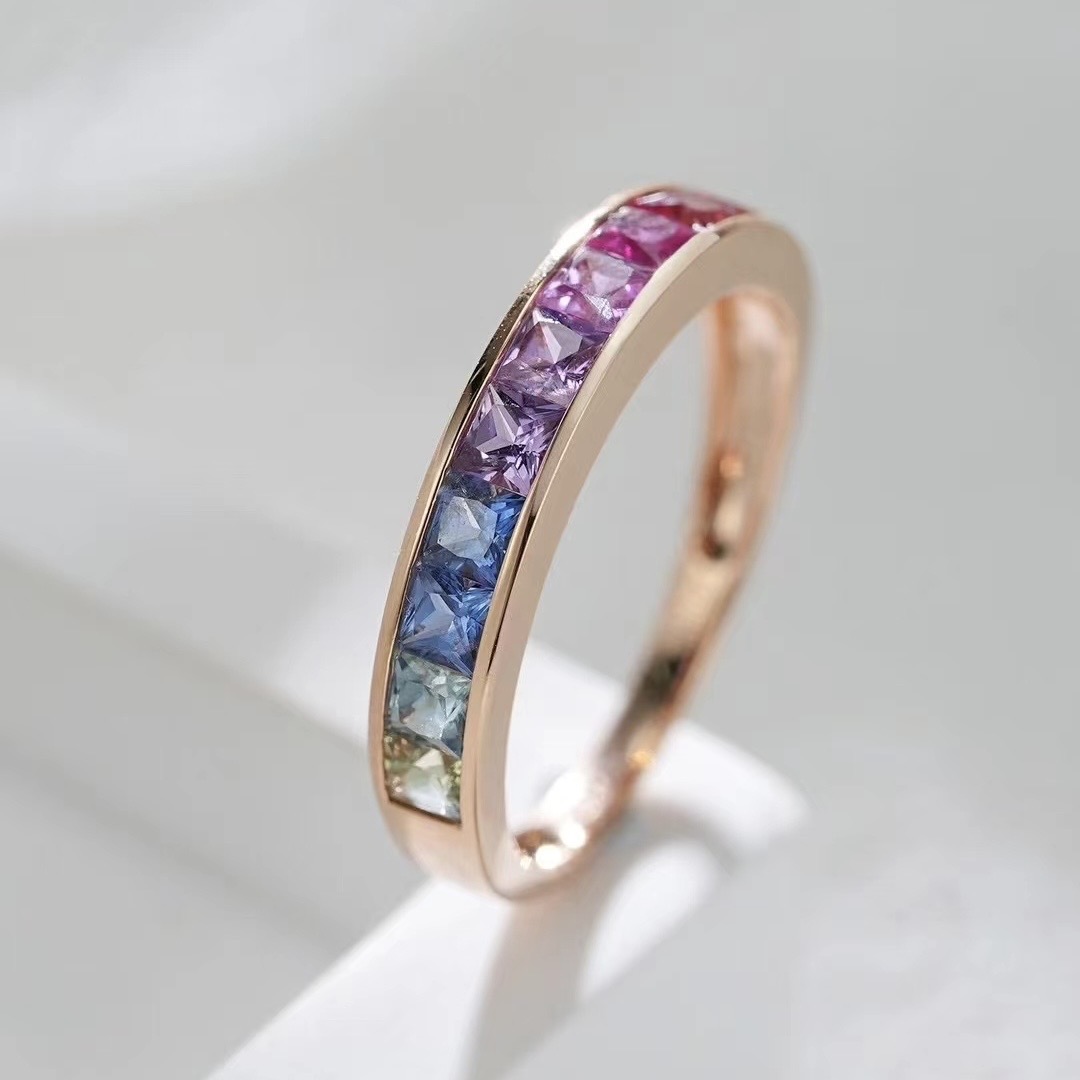 天然サファイア 配石 プリンセスカット|高精度カット・用途相談可 - 画像 (5)