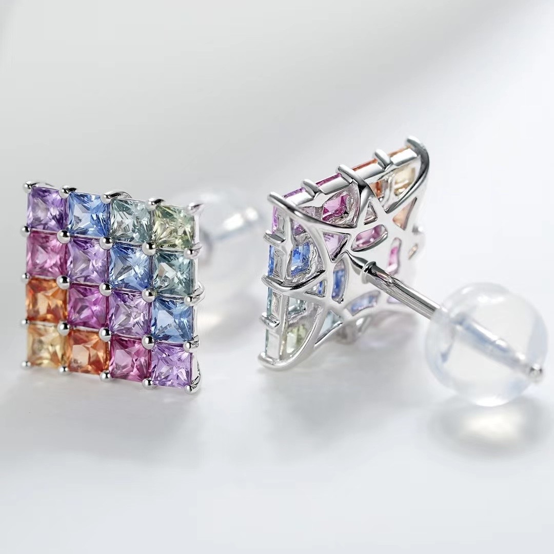 天然サファイア 配石 プリンセスカット|高精度カット・用途相談可 - 画像 (4)